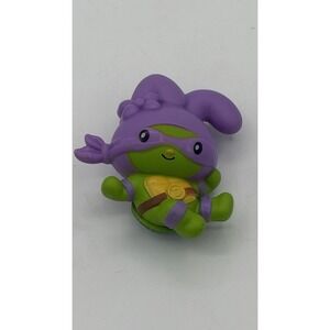 McDonald's TMNT X Hello Kitty Vinyl Toy My Melody X Donatello Used No Box Purple